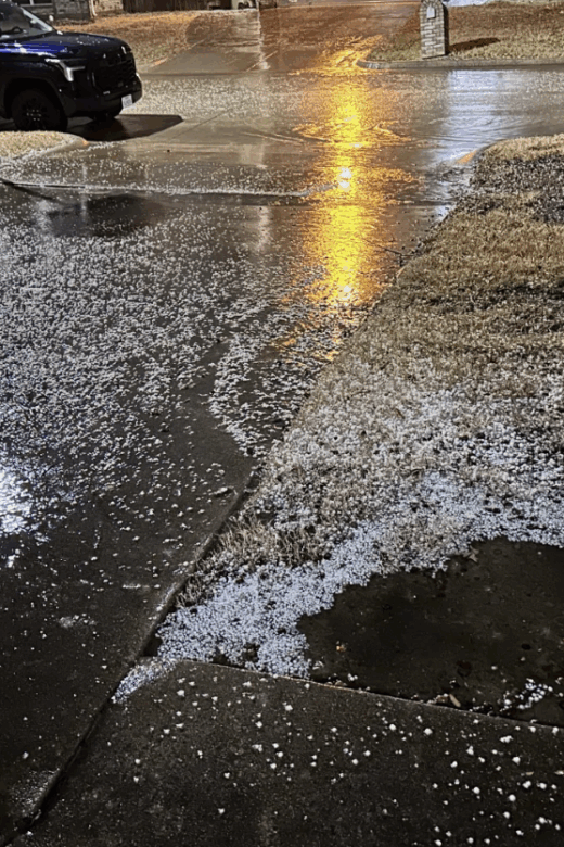Granbury, TX Hail Car Damage