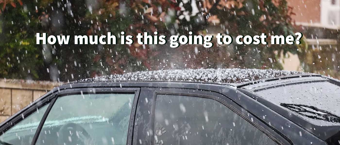 How much is car hail repair cost?